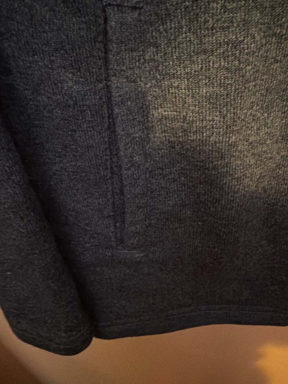 Beverly Hills Polo Club‎ Men's Charcoal Heather Sweater Fleece Full-Zip Jacket - Picture 5 of 6